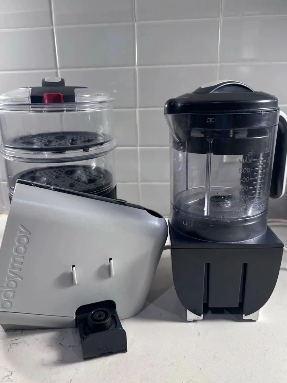 Babymoov NutriBaby+ Blender & Steamer Meal Station BPA-Free Timer A001125